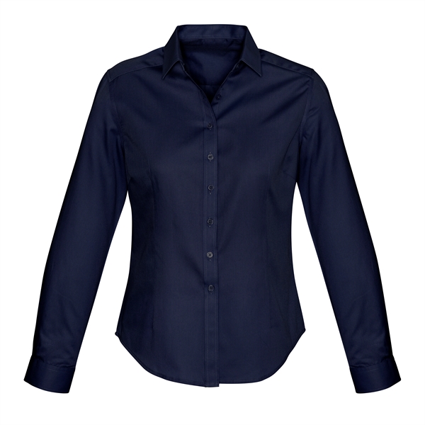 Dalton Ladies' Essential Long Sleeve Work Shirt - Dalton Ladies' Essential Long Sleeve Work Shirt - Image 8 of 13