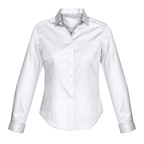 Dalton Ladies' Essential Long Sleeve Work Shirt - Dalton Ladies' Essential Long Sleeve Work Shirt - Image 12 of 13