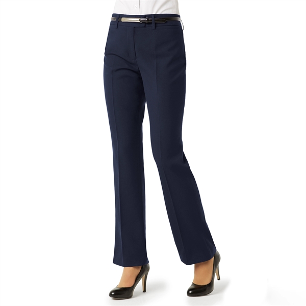Ladies' Flat Front Classic Pant - Ladies' Flat Front Classic Pant - Image 4 of 4