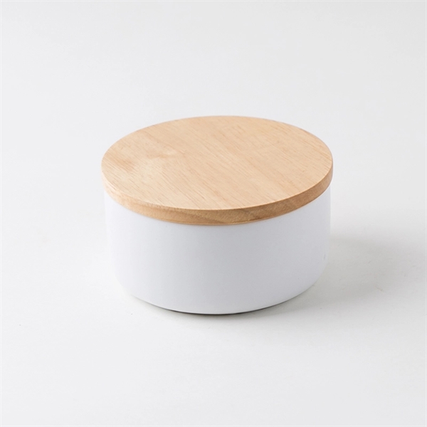Large 3 Wick Soy Wax Candle with Bamboo Lid 10oz - Large 3 Wick Soy Wax Candle with Bamboo Lid 10oz - Image 6 of 6
