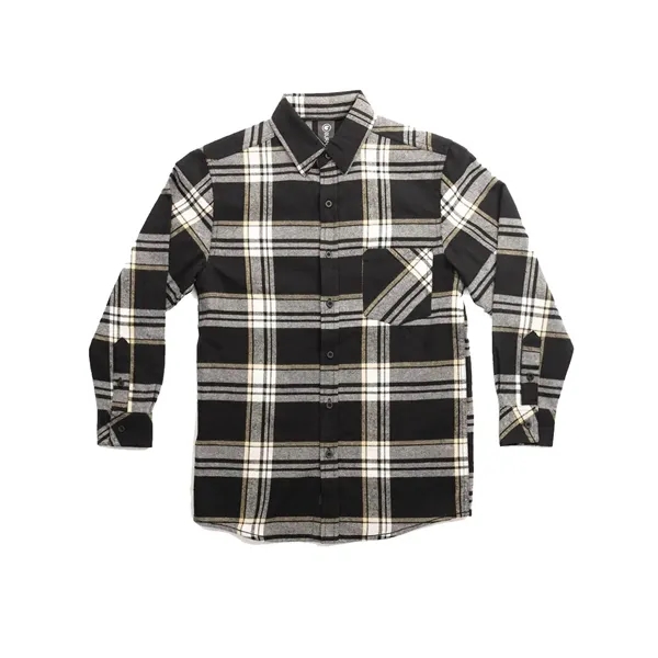 Burnside Youth Open Pocket Long Sleeve Flannel Shirt - Burnside Youth Open Pocket Long Sleeve Flannel Shirt - Image 0 of 3
