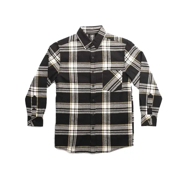 Burnside Youth Open Pocket Long Sleeve Flannel Shirt - Burnside Youth Open Pocket Long Sleeve Flannel Shirt - Image 1 of 3