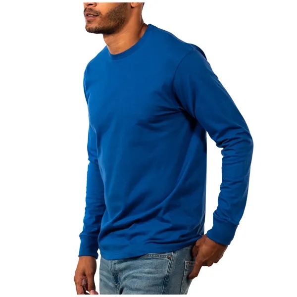 Unisex Ideal Heavyweight Cotton Long Sleeve T-Shirt - Unisex Ideal Heavyweight Cotton Long Sleeve T-Shirt - Image 1 of 2