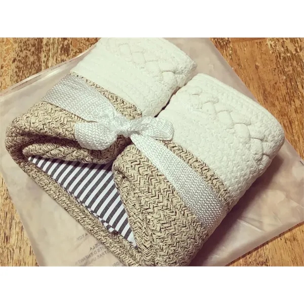 Cotton Rope Diaper Caddy, Travel Tote, Mami bag - Cotton Rope Diaper Caddy, Travel Tote, Mami bag - Image 5 of 5