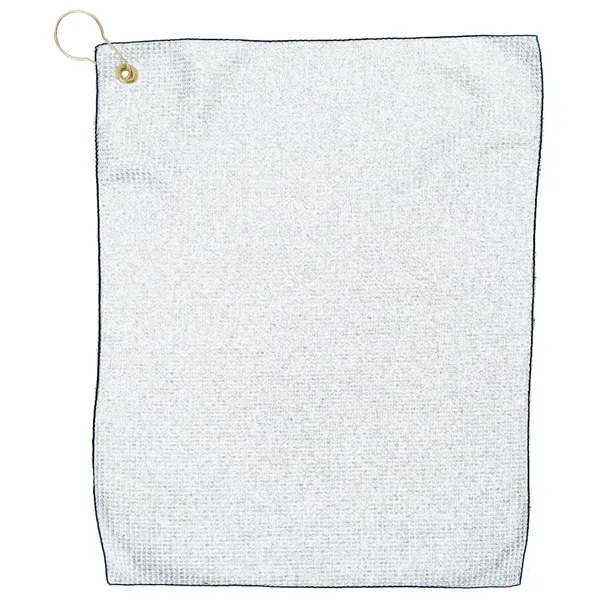 Microfiber Waffle Small Golf Towel - Microfiber Waffle Small Golf Towel - Image 4 of 4