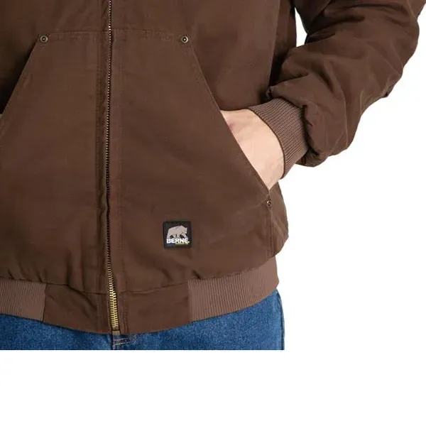 Heartland Washed Duck Hooded Work Jacket - Heartland Washed Duck Hooded Work Jacket - Image 12 of 13