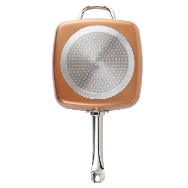 Non-Stick Copper Square Pan Set - Non-Stick Copper Square Pan Set - Image 3 of 3