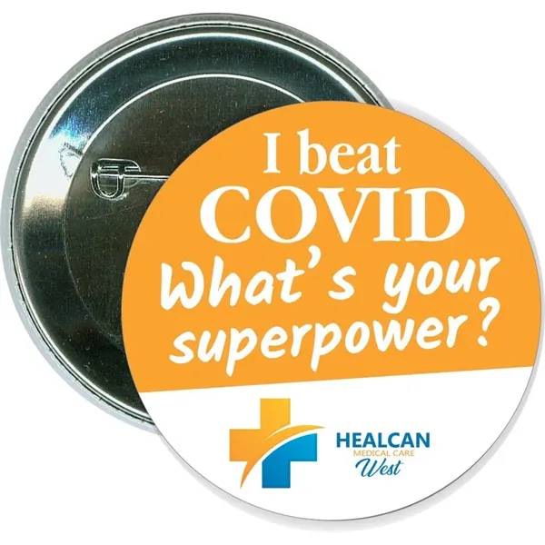 I Beat Covid-Superpower, COVID-19, Coronavirus, Event Button - I Beat Covid-Superpower, COVID-19, Coronavirus, Event Button - Image 0 of 0
