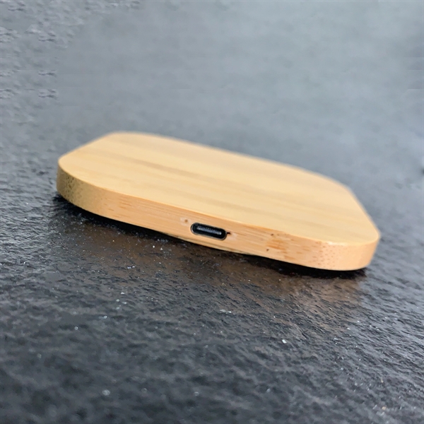 Nature Inspired Bamboo Fast Charging 15W Pad - Nature Inspired Bamboo Fast Charging 15W Pad - Image 1 of 3