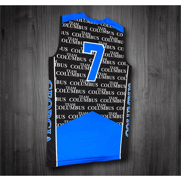 Dye Sublimated Basketball Jersey - Dye Sublimated Basketball Jersey - Image 2 of 9