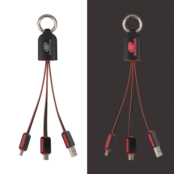 3-In-1 Light Up Charging Cables - 3-In-1 Light Up Charging Cables - Image 8 of 14