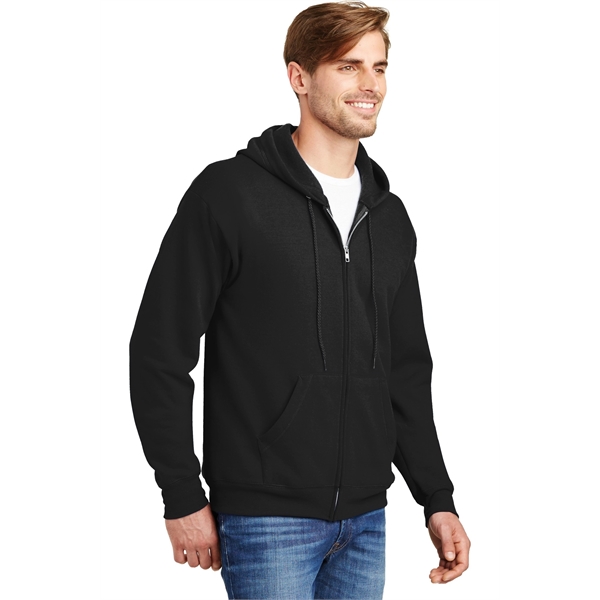 Hanes - EcoSmart Full-Zip Hooded Sweatshirt. - Hanes - EcoSmart Full-Zip Hooded Sweatshirt. - Image 43 of 91