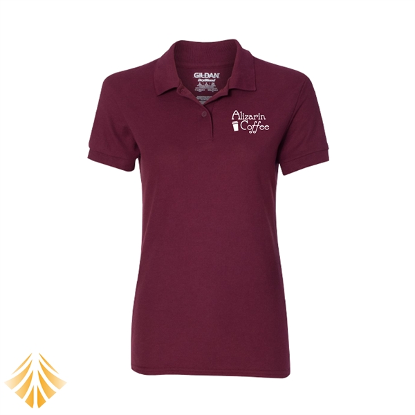 DryBlend® Women's Double Pique Short Sleeve Sport Shirt - DryBlend® Women's Double Pique Short Sleeve Sport Shirt - Image 0 of 0