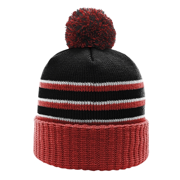 Richardson 12" Pom Beanie with Cuff