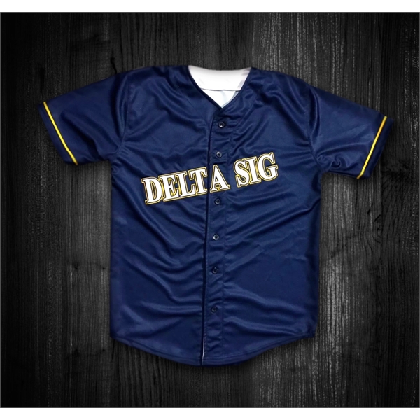 Dye Sublimated Baseball Jersey - Dye Sublimated Baseball Jersey - Image 3 of 8