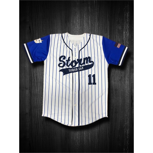 Dye Sublimated Baseball Jersey - Dye Sublimated Baseball Jersey - Image 8 of 8