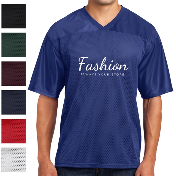 Sport-Tek® PosiCharge® Replicated Sports Jersey - Sport-Tek® PosiCharge® Replicated Sports Jersey - Image 0 of 7