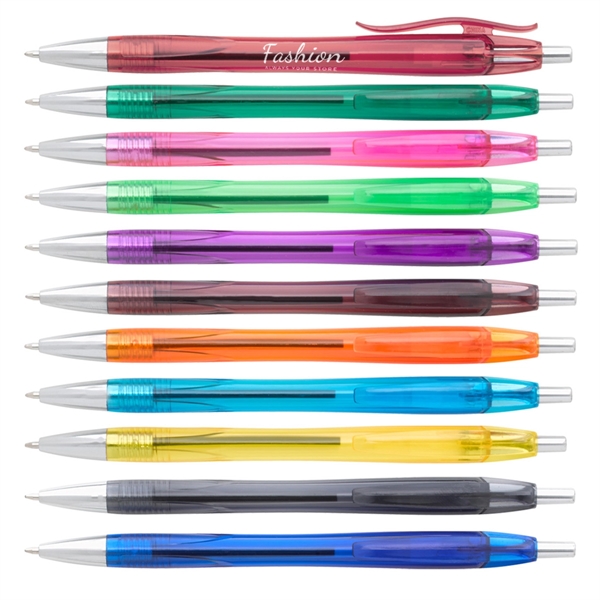 Translucent Plastic Pen - Translucent Plastic Pen - Image 0 of 10