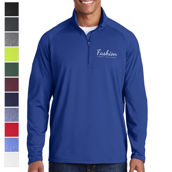 Sports Stretchy 1/2-Zip Pullover - Sports Stretchy 1/2-Zip Pullover - Image 0 of 12