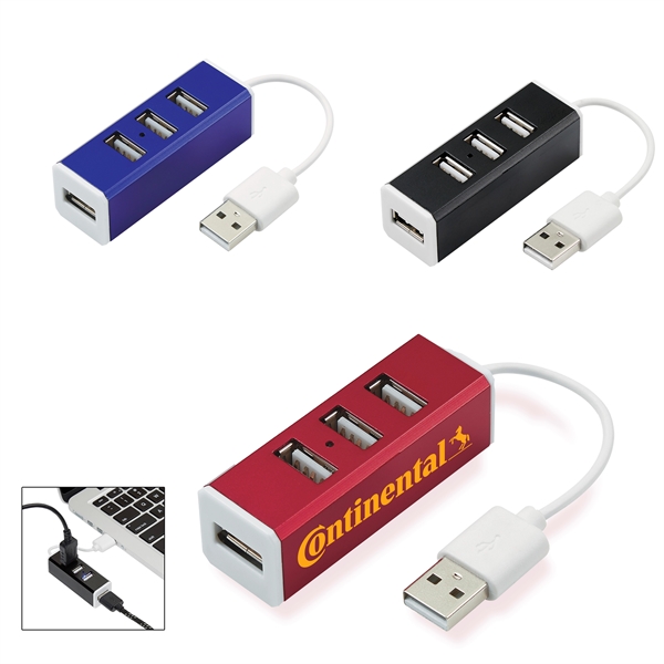 Aluminium USB Hub