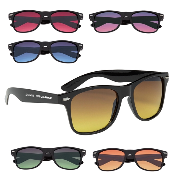 Beach Gradient Sunglasses - Beach Gradient Sunglasses - Image 0 of 8