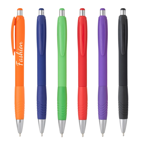 Rubberized Grip Writing Pen - Rubberized Grip Writing Pen - Image 0 of 6