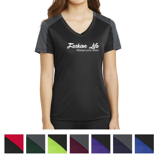 100% Polyester Ladies' Tee - 100% Polyester Ladies' Tee - Image 0 of 8