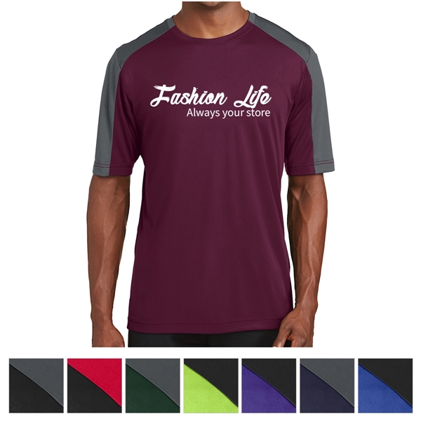 Range Level Sleeve-Blocked Tee - Range Level Sleeve-Blocked Tee - Image 0 of 8