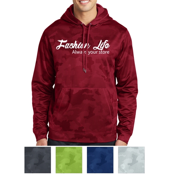 100% Polyester Hooded Pullover - 100% Polyester Hooded Pullover - Image 0 of 5