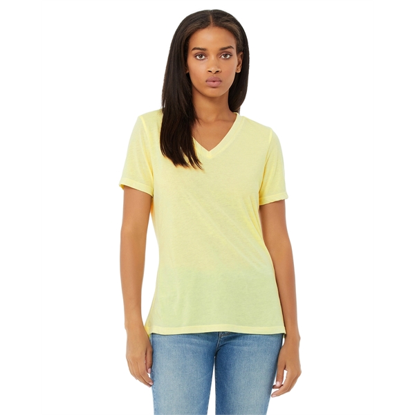 Bella + Canvas Ladies' Relaxed Jersey V-Neck T-Shirt - Bella + Canvas Ladies' Relaxed Jersey V-Neck T-Shirt - Image 76 of 218