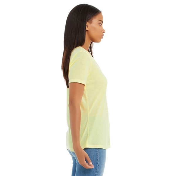 Bella + Canvas Ladies' Relaxed Jersey V-Neck T-Shirt - Bella + Canvas Ladies' Relaxed Jersey V-Neck T-Shirt - Image 77 of 220