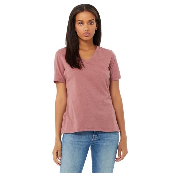 Bella + Canvas Ladies' Relaxed Jersey V-Neck T-Shirt - Bella + Canvas Ladies' Relaxed Jersey V-Neck T-Shirt - Image 82 of 218