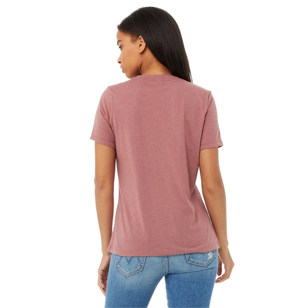 Bella + Canvas Ladies' Relaxed Jersey V-Neck T-Shirt - Bella + Canvas Ladies' Relaxed Jersey V-Neck T-Shirt - Image 83 of 218