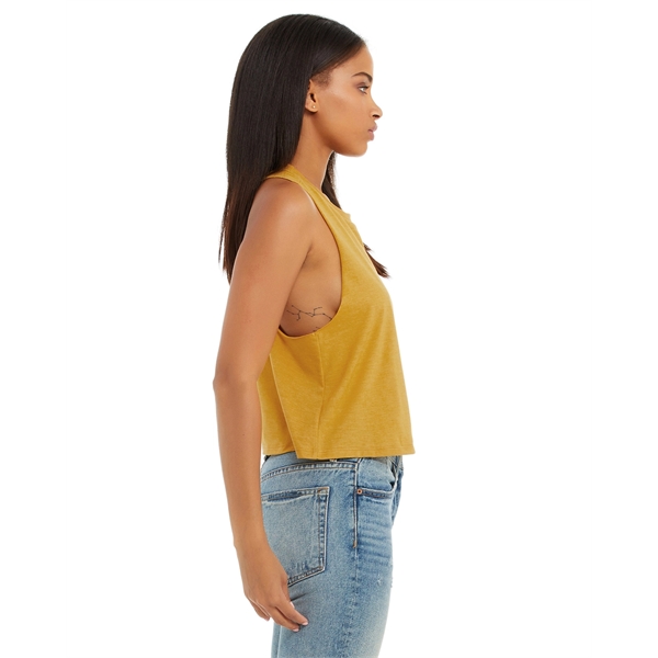 Bella + Canvas Ladies' Racerback Cropped Tank - Bella + Canvas Ladies' Racerback Cropped Tank - Image 27 of 116