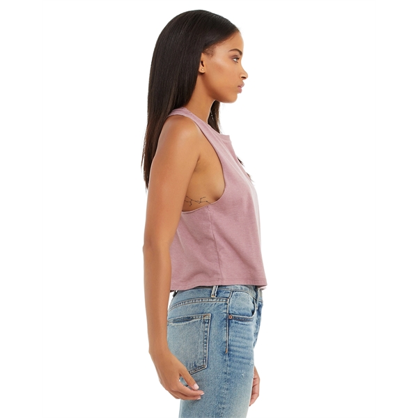 Bella + Canvas Ladies' Racerback Cropped Tank - Bella + Canvas Ladies' Racerback Cropped Tank - Image 30 of 116