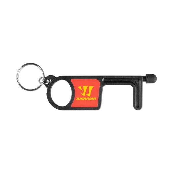 No-Touch Tool with Key Ring and Stylus - No-Touch Tool with Key Ring and Stylus - Image 0 of 0