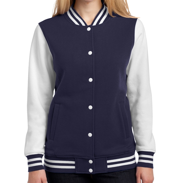 Sport-Tek® Ladies' Fleece Jacket - Sport-Tek® Ladies' Fleece Jacket - Image 3 of 16