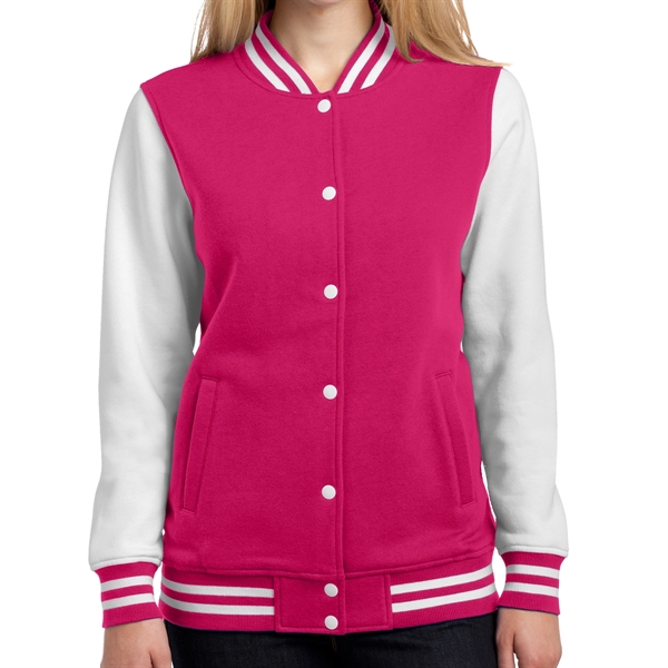 Sport-Tek® Ladies' Fleece Jacket - Sport-Tek® Ladies' Fleece Jacket - Image 14 of 16