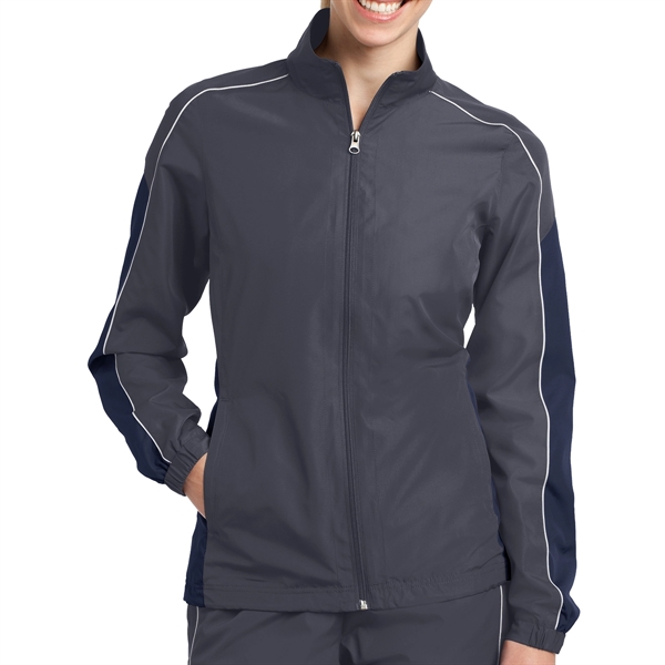 Ladies' Colorblock Wind Protective Jacket - Ladies' Colorblock Wind Protective Jacket - Image 4 of 6