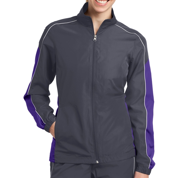 Ladies' Colorblock Wind Protective Jacket - Ladies' Colorblock Wind Protective Jacket - Image 5 of 6