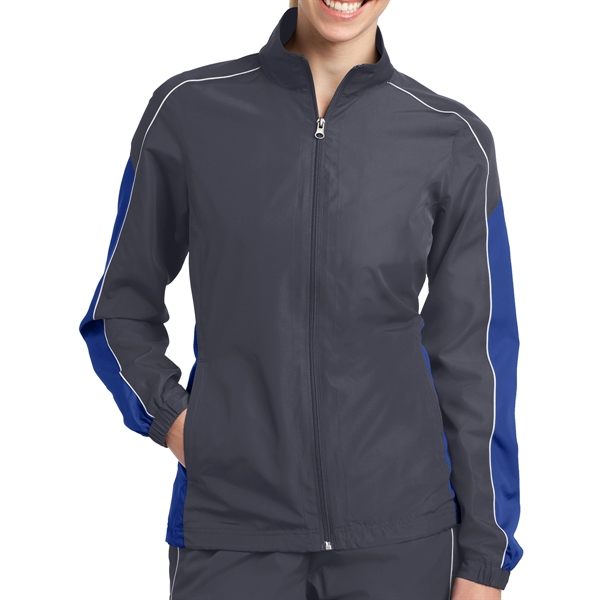 Ladies' Colorblock Wind Protective Jacket - Ladies' Colorblock Wind Protective Jacket - Image 6 of 6