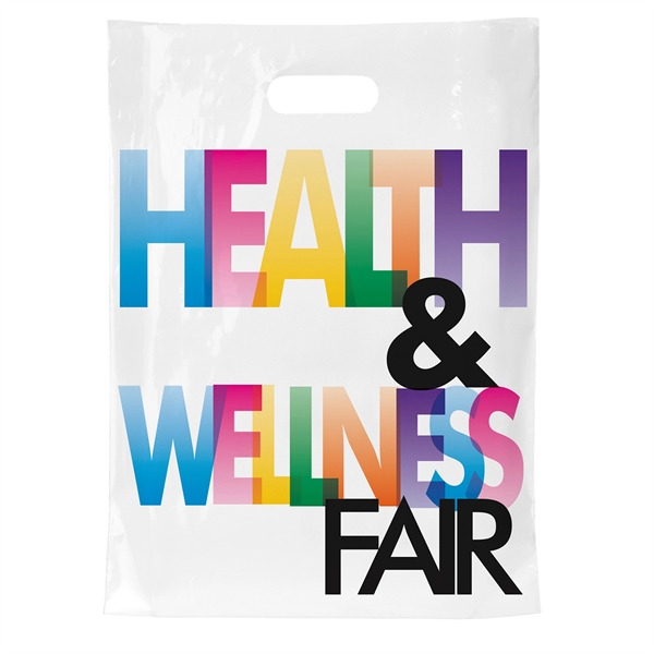 12W x 16 1/2H Digital Full Color Die Cut Bag - 12W x 16 1/2H Digital Full Color Die Cut Bag - Image 0 of 3