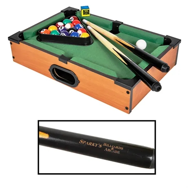 Table Top Pool Table Plum Grove