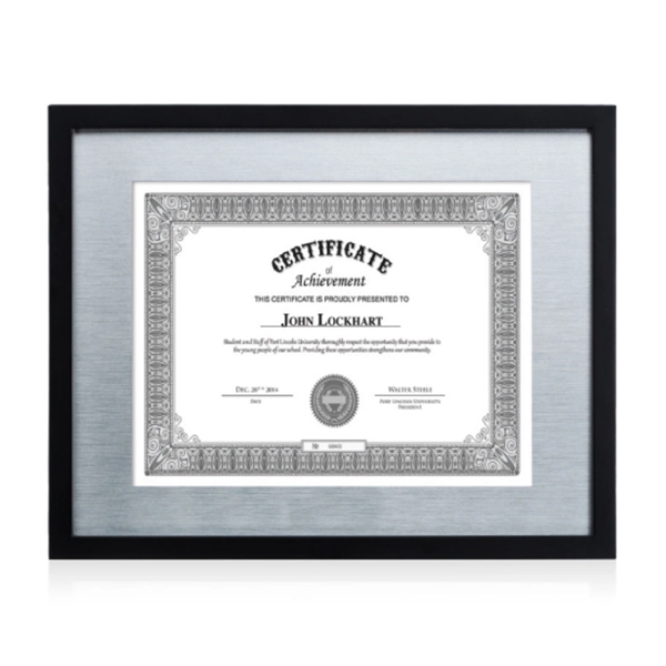 Custom Cady Certificate Frame