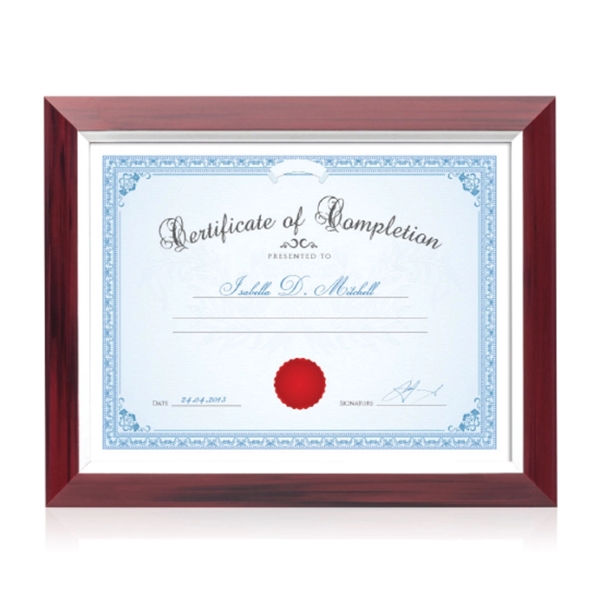 Custom Buland Certificate Frame