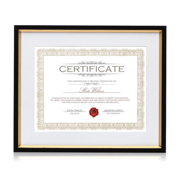 Custom Luxor Certificate Frame
