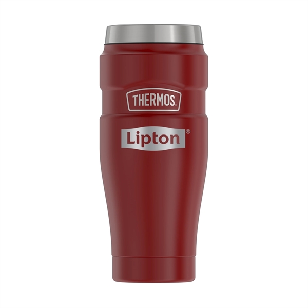 16 oz. Thermos® Stainless King™ Steel Trvl Tumbler - 16 oz. Thermos® Stainless King™ Steel Trvl Tumbler - Image 2 of 3