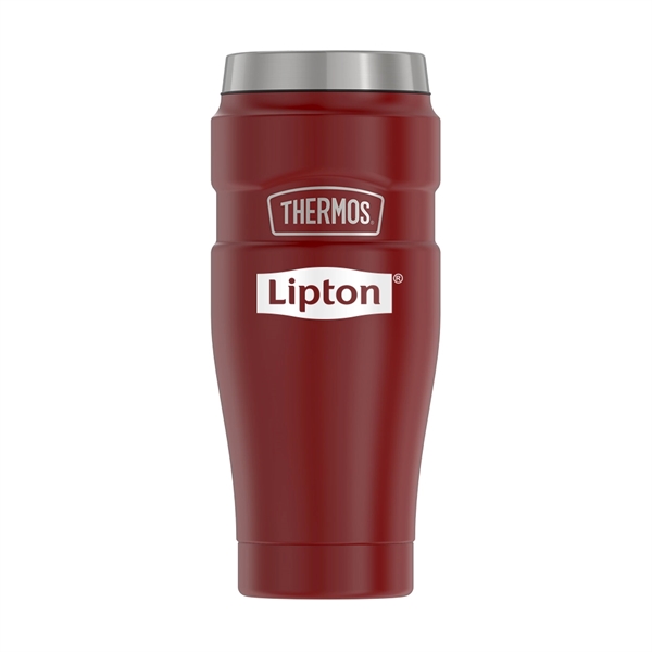 16 oz. Thermos® Stainless King™ Steel Trvl Tumbler - 16 oz. Thermos® Stainless King™ Steel Trvl Tumbler - Image 3 of 3