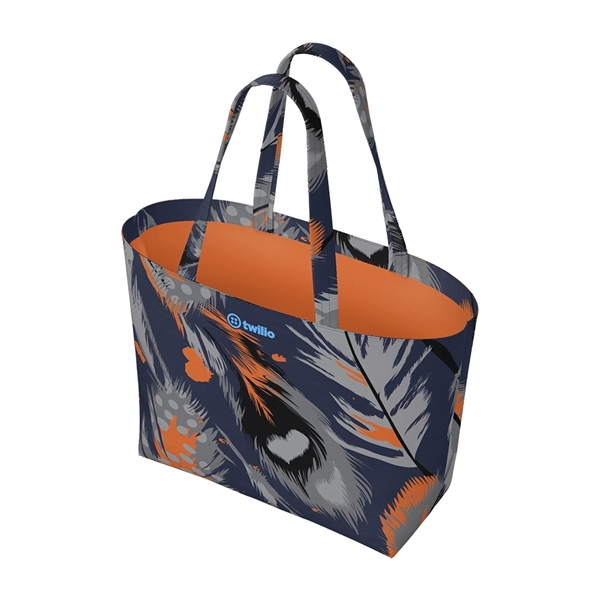 PLUM Import Basic Large Tote - PLUM Import Basic Large Tote - Image 1 of 4
