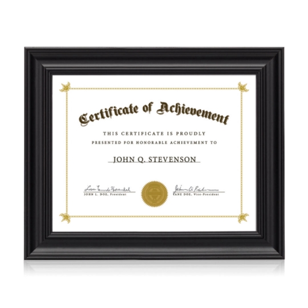 Custom Stellarton Certificate Frame